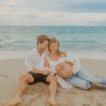 Emmy Buckner Instagram - Cayden’s parents 💙 📸 @kaybrookephotography Lanikai Beach