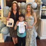 Emmy Buckner Instagram - A Kentucky celebration officially sharing the news of Baby C and my Meme’s birthday back in May! My mama put together the sweetest party filled with lots of love 💙 Grateful for family and our addition to it! Louisville, Kentucky