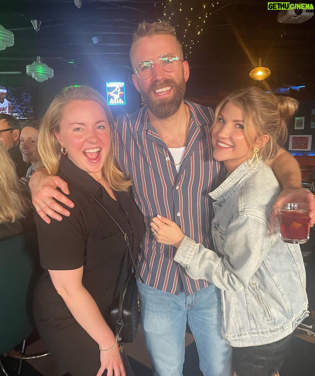 Emmy Buckner Instagram - NashVegas for the newlyweds! @trevleaderbrand & @blackdwan love yah married babies ❤️