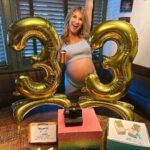 Emmy Buckner Instagram - Turned 33 years old, hit 33 weeks pregnant, and took a last minute approximate 33 hour trip to Las Vegas all in one week! Apparently 3 is a lucky number and I am stoked to enter this next chapter surrounded by love, luck, friendship, and Katy Perry. Can’t wait to cheers you all with a non-virgin beverage and a baby in my arms.