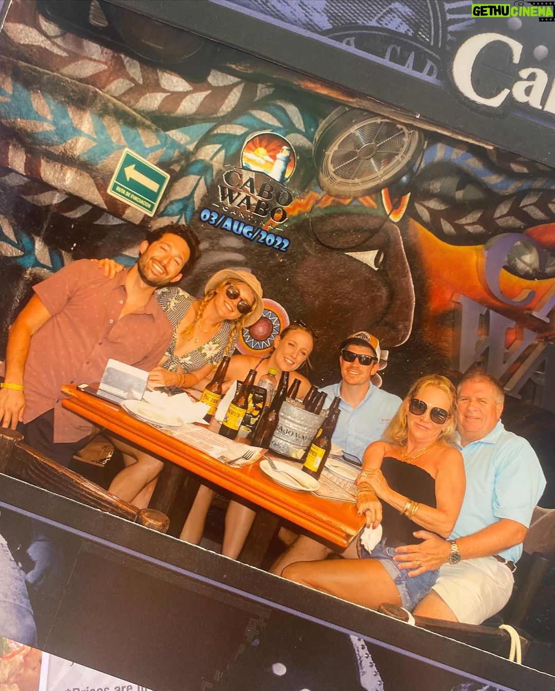 Emmy Buckner Instagram - Some sober moments with the family in Cabo Aug ‘22 Hard Rock Hotel Los Cabos