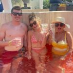 Emmy Buckner Instagram - Some sober moments with the family in Cabo Aug ‘22 Hard Rock Hotel Los Cabos