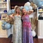 Emmy Buckner Instagram - A Kentucky celebration officially sharing the news of Baby C and my Meme’s birthday back in May! My mama put together the sweetest party filled with lots of love 💙 Grateful for family and our addition to it! Louisville, Kentucky