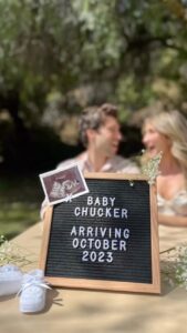 Emmy Buckner Instagram - It’s been a special few months….Baby Chucker on the way❤️ @maxchucker