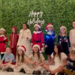 Emmy Buckner Instagram - Once upon a December, I hosted my first ‘Holiday Concert and Celebration’ filled with nearly 20 performances, crafts, games, a cookie decorating station, a hot chocolate bar, a photo booth, and of course, a bar for the adults 🥂 It was truly one of the best nights of 2023 and encompassed what the holiday season is all about. These kiddos came to me, weeks after delivering baby Cayden, and had their lessons in his nursery. Cayden was often involved as an audience member- lol. These photos and videos are just a SMALL glimpse of the night. I will NEVER forget when Baby Cayden came out as Baby Santa and surprised us all and the support and love from the audience! 🥹🎄 What I get to do for “work” is magical. I want to thank my community of students and their families for making this “idea” a reality❤️ I want to thank Mr. Max for assisting with set, sound, food, the kids, everything- love you @maxchucker !! @violetcactusvenue thank you for letting us rent the space and host the event here- it was perfect! And thank you Tina for all the help and whipping out those merry margaritas!! 🍹 And thank you Aunt Shelby @shelbywulfert for getting Baby Santa there safely and always being there for us -we love you! 💋 Violet Cactus Studio