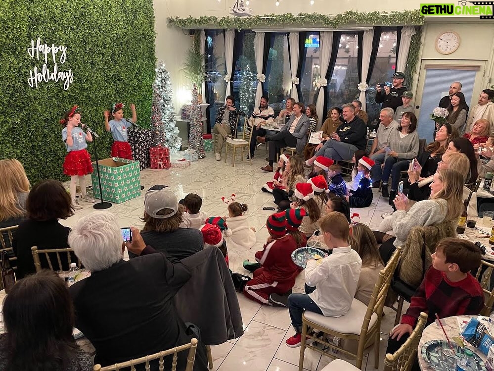 Emmy Buckner Instagram - Once upon a December, I hosted my first ‘Holiday Concert and Celebration’ filled with nearly 20 performances, crafts, games, a cookie decorating station, a hot chocolate bar, a photo booth, and of course, a bar for the adults 🥂 It was truly one of the best nights of 2023 and encompassed what the holiday season is all about. These kiddos came to me, weeks after delivering baby Cayden, and had their lessons in his nursery. Cayden was often involved as an audience member- lol. These photos and videos are just a SMALL glimpse of the night. I will NEVER forget when Baby Cayden came out as Baby Santa and surprised us all and the support and love from the audience! 🥹🎄 What I get to do for “work” is magical. I want to thank my community of students and their families for making this “idea” a reality❤️ I want to thank Mr. Max for assisting with set, sound, food, the kids, everything- love you @maxchucker !! @violetcactusvenue thank you for letting us rent the space and host the event here- it was perfect! And thank you Tina for all the help and whipping out those merry margaritas!! 🍹 And thank you Aunt Shelby @shelbywulfert for getting Baby Santa there safely and always being there for us -we love you! 💋 Violet Cactus Studio
