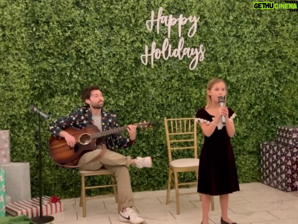 Emmy Buckner Instagram - Once upon a December, I hosted my first ‘Holiday Concert and Celebration’ filled with nearly 20 performances, crafts, games, a cookie decorating station, a hot chocolate bar, a photo booth, and of course, a bar for the adults 🥂 It was truly one of the best nights of 2023 and encompassed what the holiday season is all about. These kiddos came to me, weeks after delivering baby Cayden, and had their lessons in his nursery. Cayden was often involved as an audience member- lol. These photos and videos are just a SMALL glimpse of the night. I will NEVER forget when Baby Cayden came out as Baby Santa and surprised us all and the support and love from the audience! 🥹🎄 What I get to do for “work” is magical. I want to thank my community of students and their families for making this “idea” a reality❤️ I want to thank Mr. Max for assisting with set, sound, food, the kids, everything- love you @maxchucker !! @violetcactusvenue thank you for letting us rent the space and host the event here- it was perfect! And thank you Tina for all the help and whipping out those merry margaritas!! 🍹 And thank you Aunt Shelby @shelbywulfert for getting Baby Santa there safely and always being there for us -we love you! 💋 Violet Cactus Studio