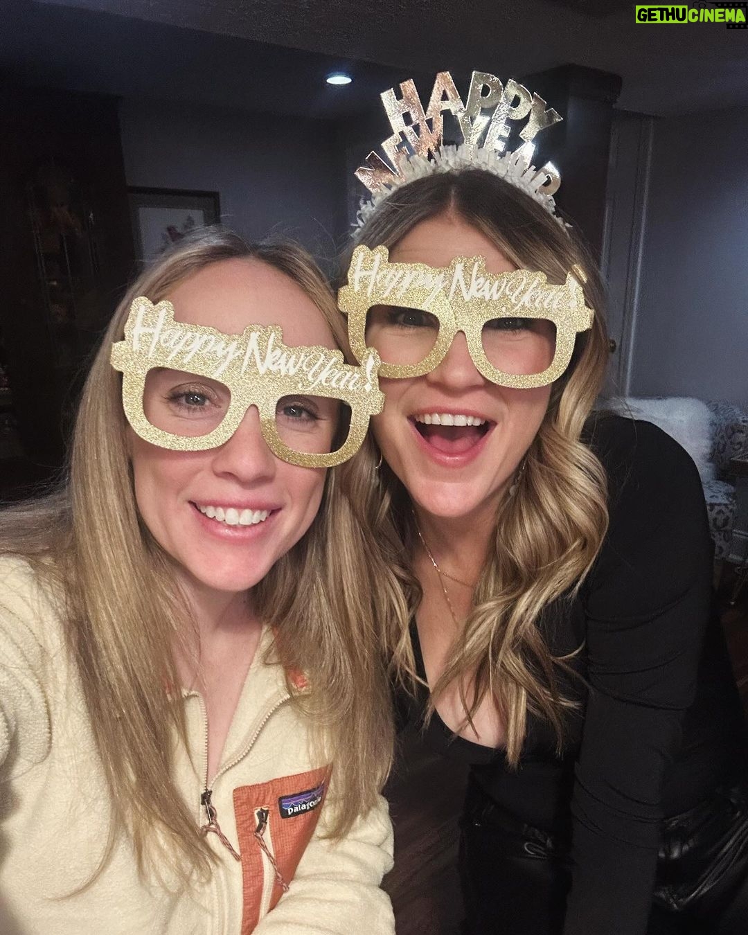 Emmy Buckner Instagram - Rang in the new year with cutie babies, amazing friends, the best fam, lots of giggles, yummy food, and celine the queen- to 2024!