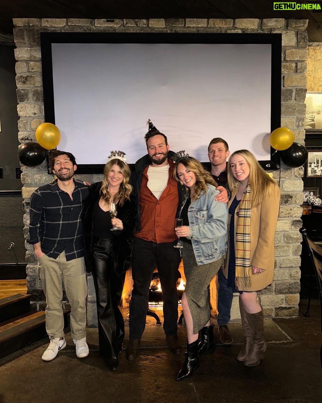 Emmy Buckner Instagram - Rang in the new year with cutie babies, amazing friends, the best fam, lots of giggles, yummy food, and celine the queen- to 2024!