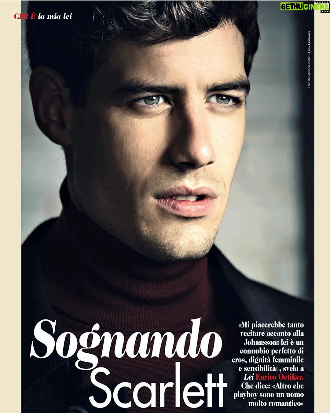 Enrico Oetiker Instagram - Grazie a @lei_style e @carolinarey1 per questa bella intervista da domani in edicola 🌷 Foto di @fabcestari styling @mpunto_comunicazione