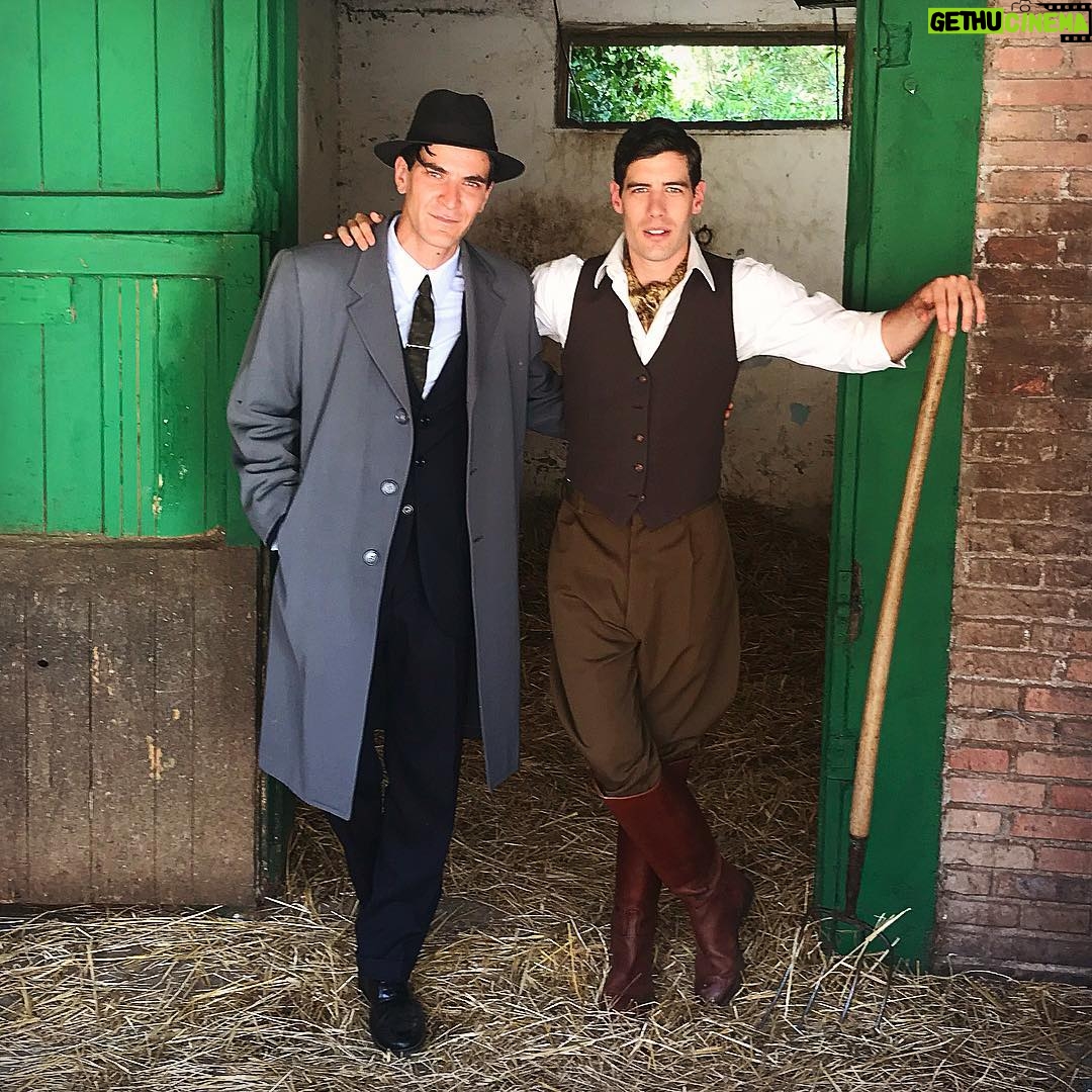 Enrico Oetiker Instagram - Luca e Riccardo ⚔️ @rai1official @raiplay_official Rome, Italy
