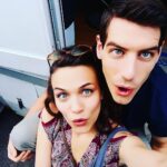 Enrico Oetiker Instagram - Bro&Sis... sì lo so sembriamo due bambolotti di porcellana, colpa/merito del filtro “Paradise” di @gloria_radulescu ! Ps stiamo arrivando! 🎥👫 #brotherhood Videa Studi Televisivi
