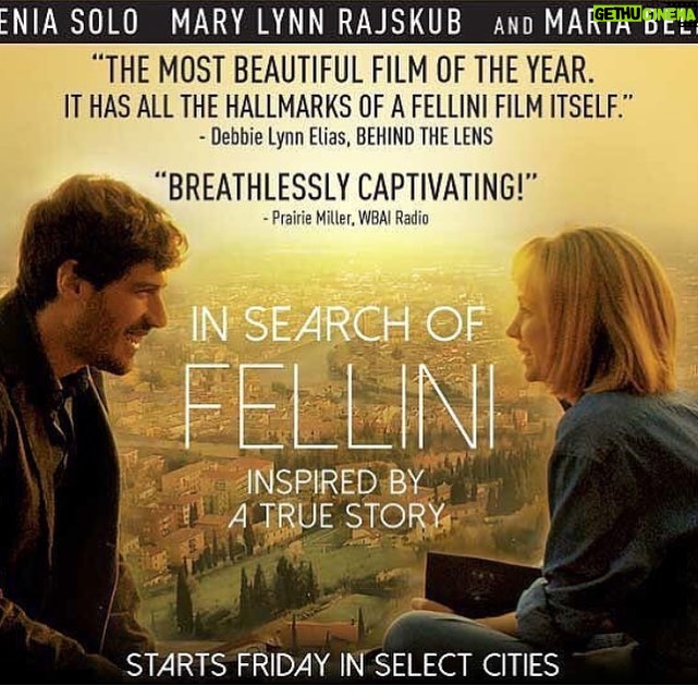 Enrico Oetiker Instagram - Finally @insearchoffellini is out! If you are in the States, make sure you don't miss it! So proud to be part of this delicate and powerful film, side by side with the amazing talent of this gem @therealksolo Thanks to @solieassociati and @mpunto_comunicazione who always have my back ✨ . . . . #insearchoffellini #enricoetiker #hollywood #actorslife #kseniasolo Los Angeles, California