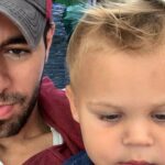 Enrique Iglesias Instagram – I think he’s got my genes 😉#myrussianmeatball Florida