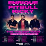 Enrique Iglesias Instagram - More shows added to #TheTrilogyTour!!! 🤙👅⚡️💥📈⬆️Register now for verified fan to get access to a full day of ticket sales before anyone else!!! Link in bio!!! @pitbull @ricky_martin !!!