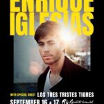 Enrique Iglesias Instagram – Las Vegas!!!!! Only 2 shows in north America this year!  Gonna be special!! Nos vemos en septimeber 16 & 17 see you in September!! Las Vegas, Nevada