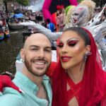 Envy Peru Instagram - How amazing to be part of the first RTL float during this years Amsterdam Canal Parade together with my Make Up Your Mind sisters and the many familiar TV faces. We had so much fun ❤️ Thank you so much @rtl.nl 🏳️‍🌈 🫶🏼 #iedereeneenpodium #canalparade #pridemonth #pride #rtl #padam Photo: @tomcornelissen.nl Look: @iammamaqueen Accessories: @vandenbergbjorn Hair: by me Canals of Amsterdam
