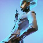 Envy Peru Instagram - Today on my my birthday I’m giving executive lady from the future with the good hair…Age: unknown. Of course in MUGLER🛸 Publication for @mirror_mirror_magazine in @hm x @muglerofficial —— Photography: @philinevandenhul Visualisation: @phil.and.phill Styling & artdirection: @marjabennebroek Hair: @wigmayson Nails: @samu.el —— #Mugler #HM #MuglerHM #ThierryMugler #Futuristic #makeup #transformation #love #birthday