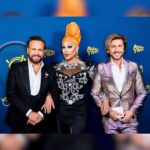 Envy Peru Instagram - On the red carpet with my two wonderful dates @carloboszhard and @herrie_makers during the @televizier Ring Gala 2022 ✨ —— Last photo by @dominiquesamuel Styling: @tommydriessen Hair: @jeanbaptiste.santens Jewellery: @vandenbergbjorn —— #makeup #fashion #powerofmakeup #transformation #instagram #envyperu #makeupartist #queen #televizierring #televizier #gala #redcarpet #love Koninklijk Theater Carré