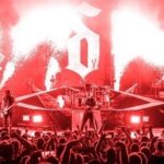 Eric Bass Instagram - Repost from @shinedown • We miss doing this with these people... but we can’t right now. A lot of people behind the scenes are out of jobs... We must unite and take action together to help support the live events industry. Check out @wemakeeventsnorthamerica for more info on #RedAlertRESTART & how you can help. #WeStandStall for the live events industry 🙌