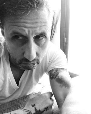Eric Bass Instagram - Somewhere in the middle of; I don’t want to die, but I don’t want to live in here anymore either. #thetruthhurts #tomorrowwillbebetter #imfine #holdfast #carryon #whydoesmycouchhavetinywheelsonthefrontlegsonly