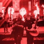 Eric Bass Instagram - Repost from @shinedown • We miss doing this with these people... but we can’t right now. A lot of people behind the scenes are out of jobs... We must unite and take action together to help support the live events industry. Check out @wemakeeventsnorthamerica for more info on #RedAlertRESTART & how you can help. #WeStandStall for the live events industry 🙌