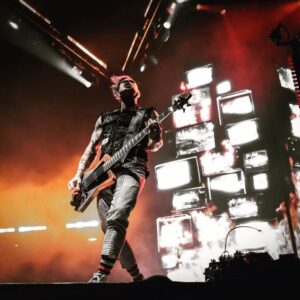 Eric Bass Instagram - Yesterday…and today. Louder Than Life later. #shinedown #planetzero #daylight #louderthanlife #rock #rocknroll #friday #fridayvibes #dayoff