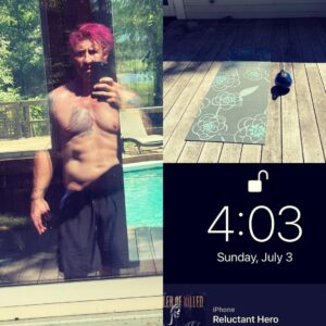 Eric Bass Instagram - I always workout in front of a mirror or a window. I like to look into my own eyes while I struggle. It keeps me honest. You can lie to everyone else, but you can’t lie to yourself. I, and only I, know that I haven’t been as dedicated to my diet and health lately as I should be. I’ve had all the excuses. Now it’s time to pay up. You can run from just about anything, but you can’t run from the truth. Not “your truth”…THE TRUTH. #fitness #payup #workout #workoutmotivation #shinedown #planetzero #daylight #sunday #sundayfunday #move #selfmotivation #effort #thetruth