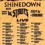 Eric Bass Instagram - ⚠️ Shinedown Nation ⚠️ We're thrilled to announce new added dates to our 2021 fall headline tour with special guests @thestruts, @ayronjonesmusic, @zero + more (on select dates).  Artist presales start Tuesday, June 8th at 10 AM local time. Venue / Station pre-sales start Wednesday, June 9th at 10 AM local time. Public on-sales start Friday, June 11th at 10 AM local time at shinedown.com/shows.   Set your alarms, secure your tickets, and let's celebrate live music coming back bigger than ever!!! 🤘 🔥 ON SALE FRIDAY 🔥 The Struts * Ayron Jones + Zero 9:36 ^ Sep 8 - Washington, DC - Warner Theatre + Sep 11 - Philadelphia, PA - The Met + Sep 15 - South Bend, IN - Four Winds Field *+ Sep 29 - New Orleans, LA - Saenger Theatre + Oct 3 - Atlanta, GA - Fox Theatre Oct 5 - Chattanooga, TN - Soldiers & Sailors Auditorium + Oct 7 - N. Augusta, SC - SRP Park ^
