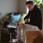 Eric Osmond Instagram - Following in my dad's footsteps but on the smallest drumset i could find! @jayosmond @osmondconnection #drumfunny #drummer #drumset #trending #funnydrummer #osmonds Thank you @davidosmond @valerieosmond for letting me rock out 🥁