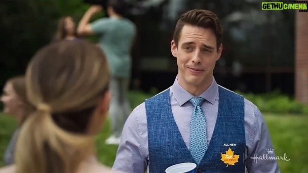 Eric Osmond Instagram - Keep an eye out for “Professor Dapper” in the new Hallmark film this weekend! 😉 #loveinthelimelight 🌟 Directed by the amazing, Sir Ronald @ronoliver ⭐️ Starring: @vegaalexa @therealcarlospena @nikkisoohoo and more! 👑@hallmarkmovie @hallmarkchannel Casting: @jenniferbuster1 Special thanks: @ericandpepper @starzandfxmgmt @jimwilberger @chriscope88 Hair/Makeup @kikidoesthehair & @maikataylor #hallmarkmovie #fallinlove #ericosmond #actor #behindthescenes