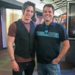 Eric Osmond Instagram - Flashback to the release of Star Wars: The Last Jedi It was exciting to run into my cousin David at the movie theater. I didn't know at the time just how much he loves Sci-Fi! Check out his incredible 📚 Sci-Fi Book📚 Collection: @vintagescificollection AND i ran into my super good buddy THE @oakley_t_hill ! We've been friends since we were kids. 😃 Special Thanks to my step-dad @barrybrown1378 for the movie night! #osmondfamily #osmond #osmonds #ericosmond #ericosmondactor #ericosmondmusic Megaplex 12 Gateway Theater