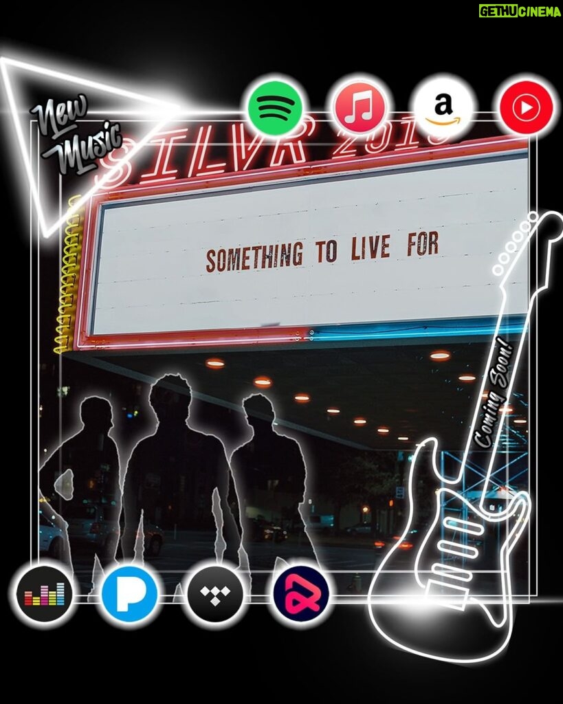 Eric Osmond Instagram - Announcing "Something To Live For" Coming to your ears this Friday! @joshandromidas / @braydonmanley Listen to a sneak peek of the song 👉 LINK IN BIO 👈 This song is loaded with back stories. For starters, we thought our lives would be very different and that we would end up performing in Las Vegas ("something to live for"). The lyrics "we flew on paper planes" referred to the contracts that we were hoping to get with Capitol Records. Later, ironically, the lyrics continued with, "and then went underground." We weren't aware how foreshadowed that became. Leaving our previous bands to form SILVR we thought we knew where we were going ("I know where to go.") There's also a few salutations to our previous ex's in the lyrics. Moreover, this song was originally intended for a baby product commercial, hence the bells/lull-a-by sounds. Crazy stuff, huh? . . . Graphic Design: @cloudspell.creations . . . . . . . . #SILVR #SILVR2018 #ericosmond #ericosmondmusic #utahmusic #utahmusicscene #utahmusicians #alternativeindie #synthpop #synthwave #JoshAndromidas #BraydonManley #Streamingsoon #SomethingtoLivefor #NewMusic #NewMusic2021 #Synthpop #Synthpopmusic #indiepop #indiepopmusic #indierock #spotifymusic #applemusic #amazonmusic #YouTubeMusic #artist #musician #snyth #breakupsong #lovesong