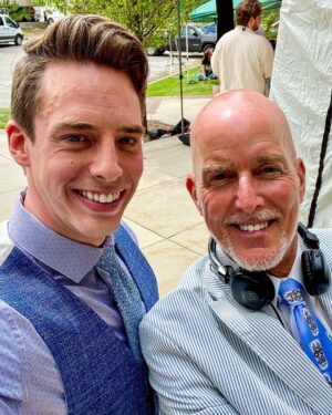 Eric Osmond Instagram - Some photos from behind the scenes of Love in the Limelight 🎬🎞

Watch it on the @hallmarkchannel 
Sun, 8/7 at 6 pm EST
Thu, 8/11 at 8pm EST
Sun, 8/14 at 12pm EST
Sat, 8/20 at 4pm EST

@ronoliver @vegaalexa @therealcarlospena @nikkisoohoo @thechristopherrobinmiller @jimwilberger @chriscope88 @maikataylor @starzandfxmgmt @ericandpepper and more!

@hallmarkmovie #loveinthelimelight #hallmarkmovie #fallinlove #ericosmond #actor #behindthescenes