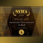 Eric Osmond Instagram – We are honored to have received the “Best Music Video” Award! Thank you New York International Film Awards! @newyorkintfilmawards

Special thanks to all who helped make this happen! You guys rock!! 
—
Music Video Credits: 
Director: @nicolamity / @ericandpepper
Director of Photography: @lenniuitto

Song Credits:
Song: “Free Falling” 
Performed by: @ericosmond.official
Song Composition: @ericosmond.official @dannydemosi

Film Credits for “Grandpa’s Crazy?”: 
Producer/Writer: @davebresnahan
Director: @danorgerald / @danorgerald.blog
Director of Photography: @steadic4
—

#ericosmondmusic #NYIFA #musicaward #musicvideo #musicvideoaward #winner NYIFA • New York International Film Awards