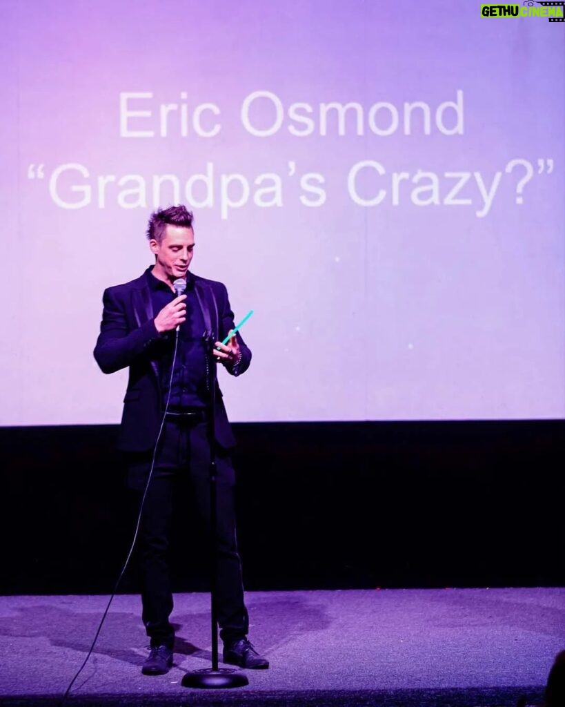 Eric Osmond Instagram - Honored to have played the part of Rob, in "Grandpa's Crazy?" It was so cool to work side-by-side with some of the best talent—cast and crew—that Utah has to offer. Thanks again everyone for everything! Utah Film Festival Awards for "Grandpa's Crazy?" 🏆: Best Supporting Actor - @ericosmond.official 🏆: Ensemble Cast - @davebresnahan 🏆: Actor Under 18 - @jagger.actor 🏆: Director - @danorgerald / @danorgerald.blog 🎭: @utahfilmawards 📍: @townehub 📸: @josephvernonreidhead #actor #utahfilm #utahactor #utahfilmawards #filmawards #ericosmond #ericosmondactor Towne Hub