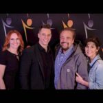 Eric Osmond Instagram - It was so great to have some of my family there at the Utah Film Festival. Thanks again guys for coming! 🏆: Best Supporting Actor, Utah Film Festival 🎞️: Grandpa's Crazy? 📍: @utahfilmawards / @townehub 📸: @josephvernonreidhead #actor #utahfilm #utahactor #utahfilmawards #filmawards #ericosmond #ericosmondactor #jayosmond @starzandfxmgmt Towne Hub
