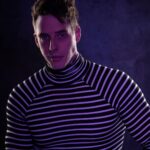 Eric Osmond Instagram - New @spotify #headshot by the amazing @definitionfoto Thanks brother. 🤘🏻🎶🎤🎸🎹 #rocktronic #synthwave #edmphotography #dramaticlighting Utah, USA