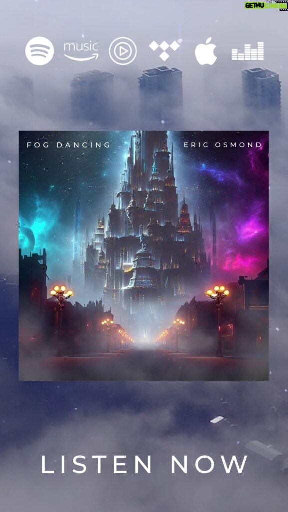 Eric Osmond Instagram - Listen now to "Fog Dancing" streaming everywhere #ericosmond #eternityalbum #fogdancing #newmusic #edm #electronicmusic