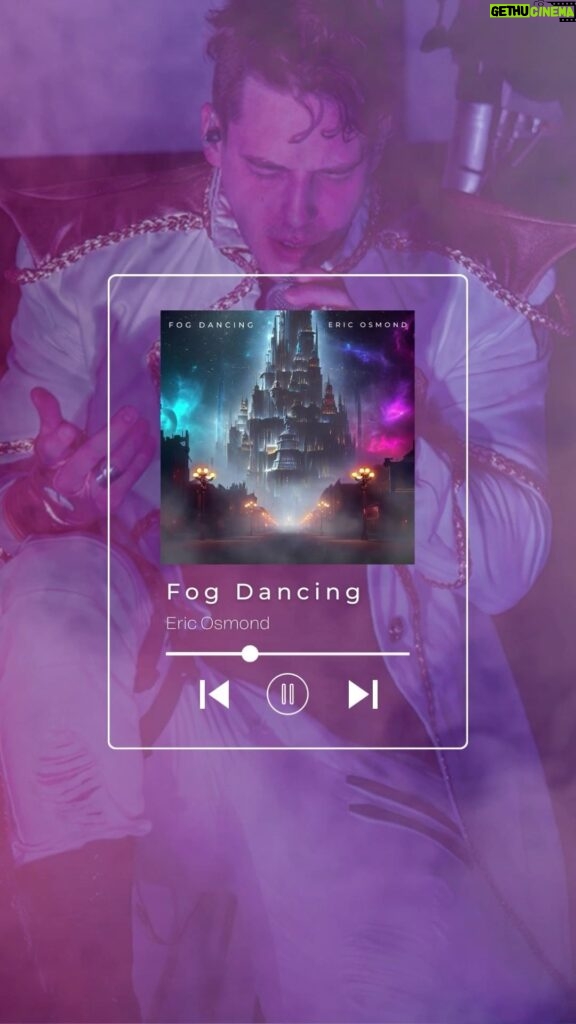 Eric Osmond Instagram - New song "𝗙𝗼𝗴 𝗗𝗮𝗻𝗰𝗶𝗻𝗴" coming Friday, 𝟲·𝟭𝟲·𝟮𝟯 #eternityalbum #ericosmond #fogdancing #newmusic #electronicmusic