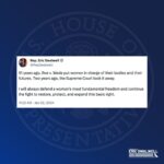Eric Swalwell Instagram – #RestoreRoe