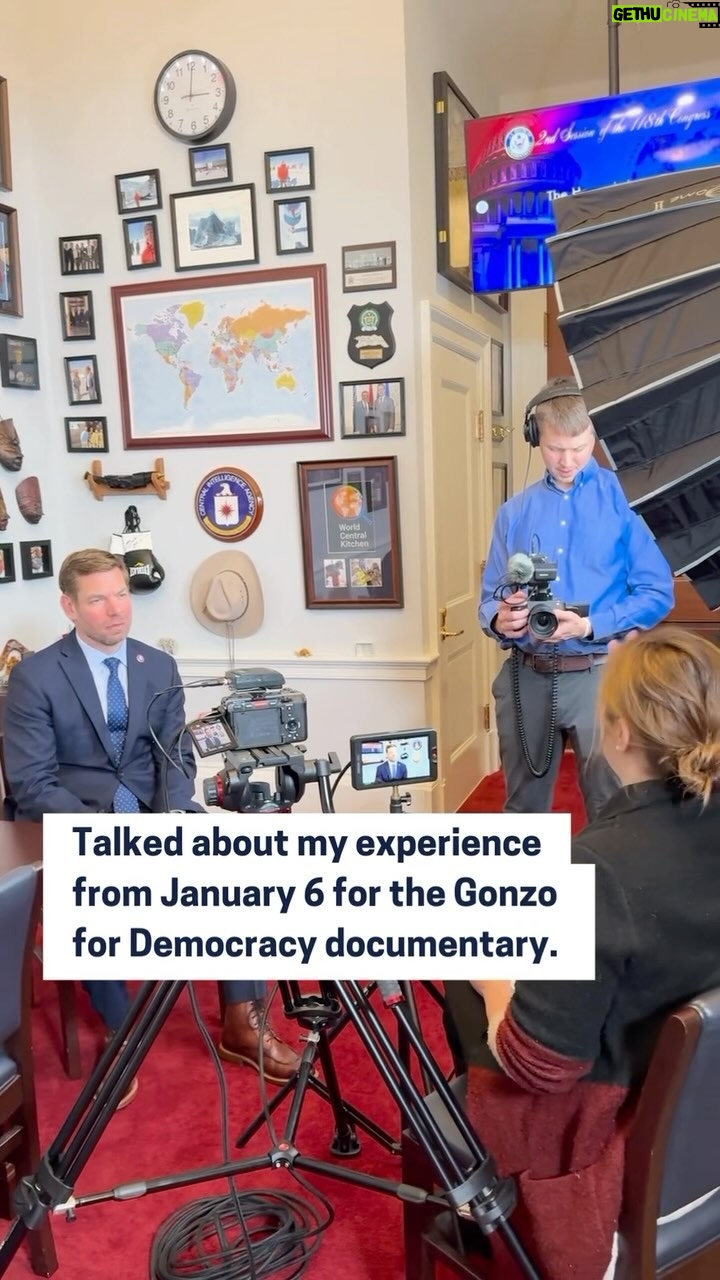 Eric Swalwell Instagram - Kicking off a strong 2024-check out the highlights😁