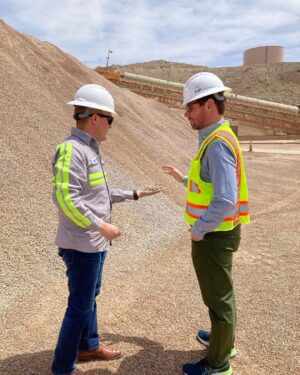 Eric Swalwell Instagram - Yesterday I visited MP Materials in California, the only active rare earth mine and processing facility in the U.S. We discussed the investments it will take to compete with China’s domination of the rare earth market and how my tax credit bill would help them scale up production of rare earth magnets which are critical in electric vehicles and our defense sector.