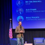 Eric Swalwell Instagram - Launched my inaugural cyber summit to help small businesses. Thanks to all who helped!
