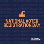 Eric Swalwell Instagram - This upcoming election season could either strengthen or weaken our democracy. That’s why it is important that we put people over politics and vote like our lives depend on it. Today on #NationalVoterRegistrationDay, make sure you’re registered to vote at https://vote.gov/.