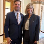 Eric Swalwell Instagram - It was my honor to invite Teresa Drenick, acting-Regional Director of @adl_national (Central Pacific Region) to be my guest for President Isaac Herzog’s address to Congress.