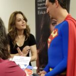 Erica Durance Instagram - Meeting Superman photo credit. @kchoateimages