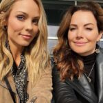 Erica Durance Instagram - Always love to catch up with my babe @lauravandervoort love our friendship. What a woman you are 🥰🥰🥰🥰
