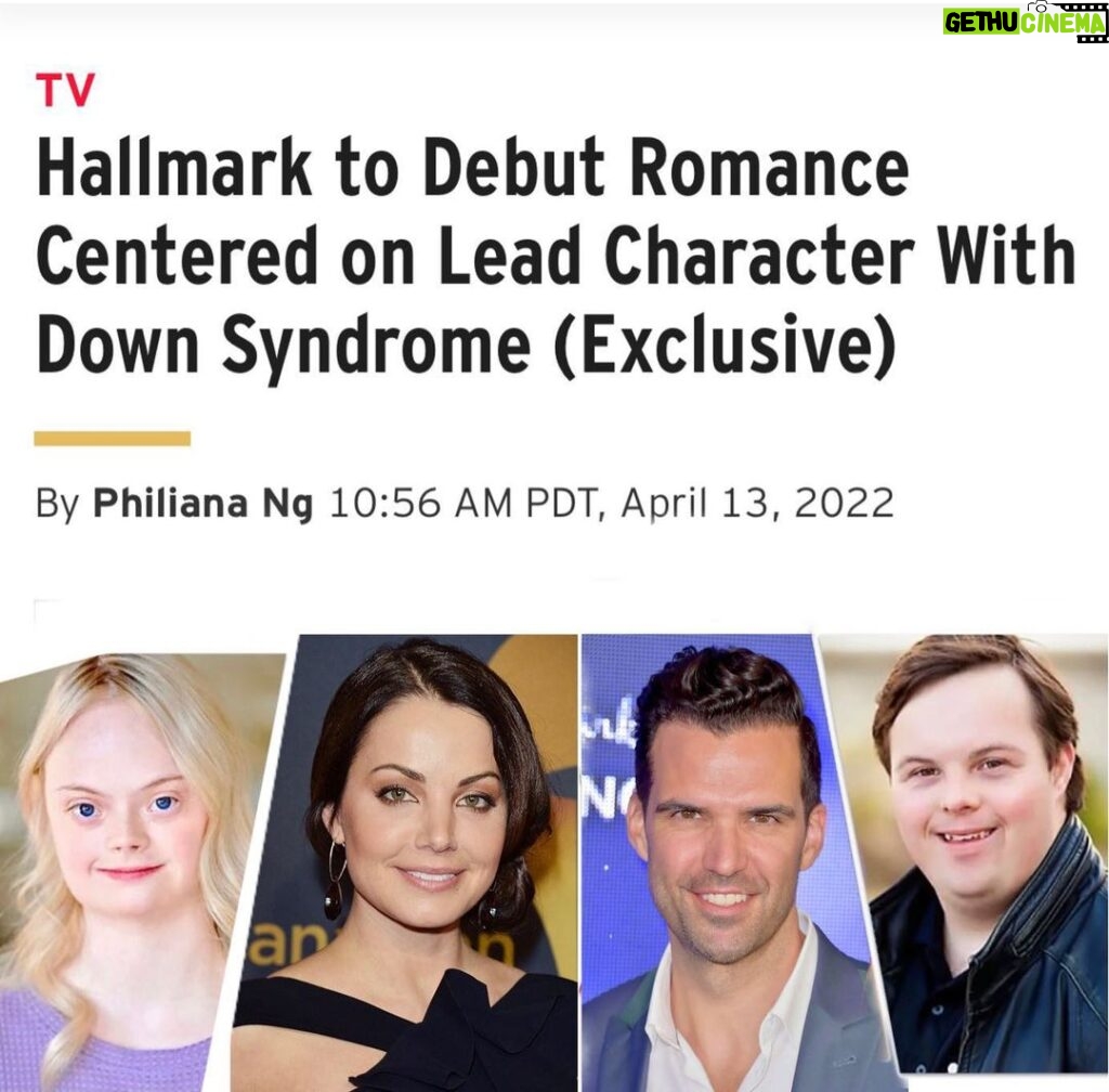 Erica Durance Instagram - So thrilled to be able to talk about this movie Starring @lilydmooreofficial. She is a living, breathing Angel. Loved working with my good friend @benjaminayres ( miss those #savinghope days-no scrubs/ fancy clothes) Being directed by @peterbenson889 was such a privilege. I learned many a lesson in patience, good humor, and leadership savvy. @klkruper schooled me in every scene # daviddesanctis kept me on my toes. 😂 And the rest of our lovely cast, quite frankly, humbled me. Keep an eye out for it @hallmarkchannel #colormyworldwithlove