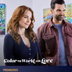 Erica Durance Instagram - Get ready to watch! June 12th 9/8c Check out the link in my bio for the Facebook live as well! #colormyworldwithlove @hallmarkmovie @peterbenson889 @benjaminayres @lilydmooreofficial @desanctisofficial @klkruper @infobobby @tianak655
